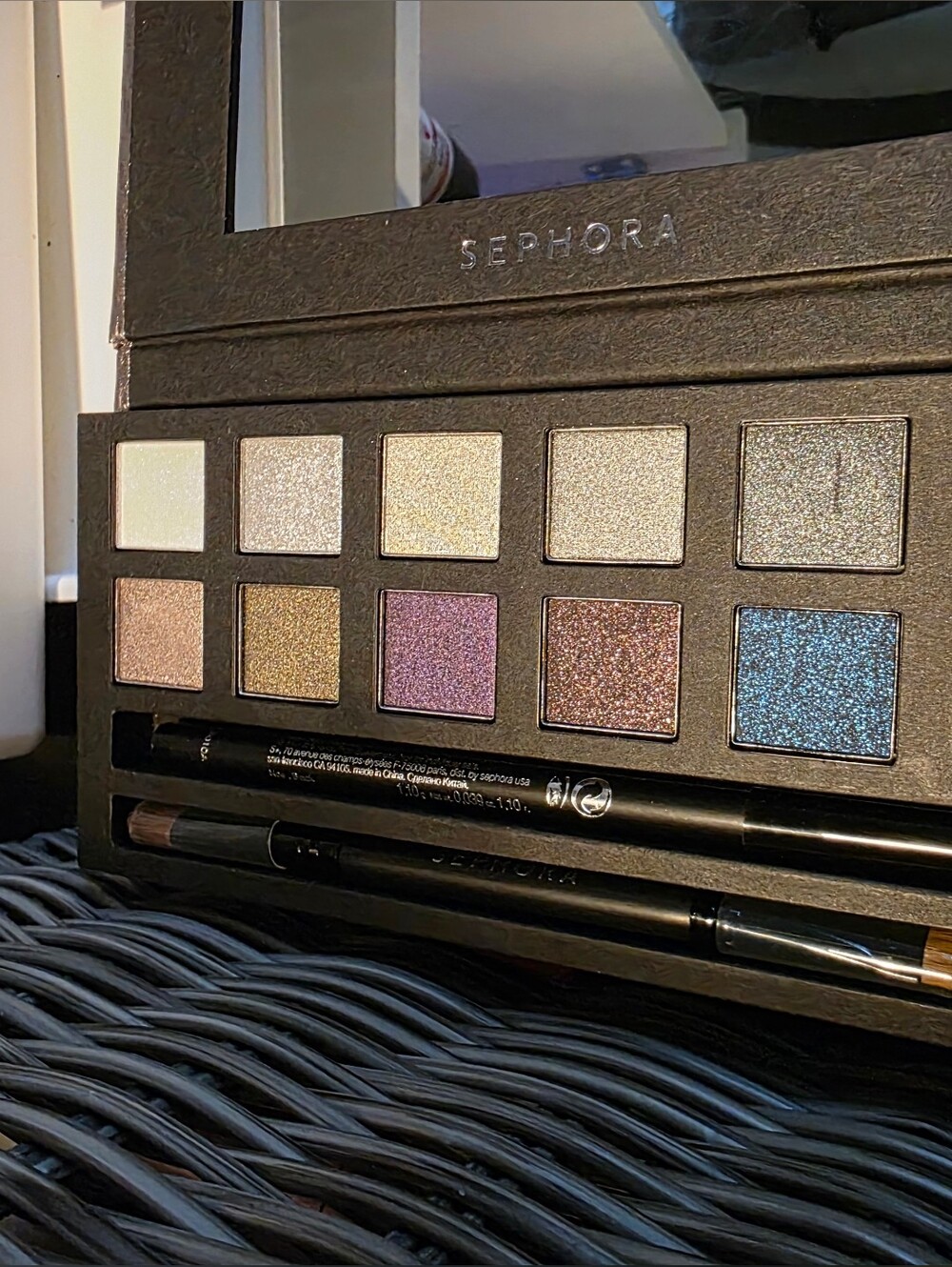 Sephora Metallic Grey Eyeshadow Palette - Cool Gray Shades